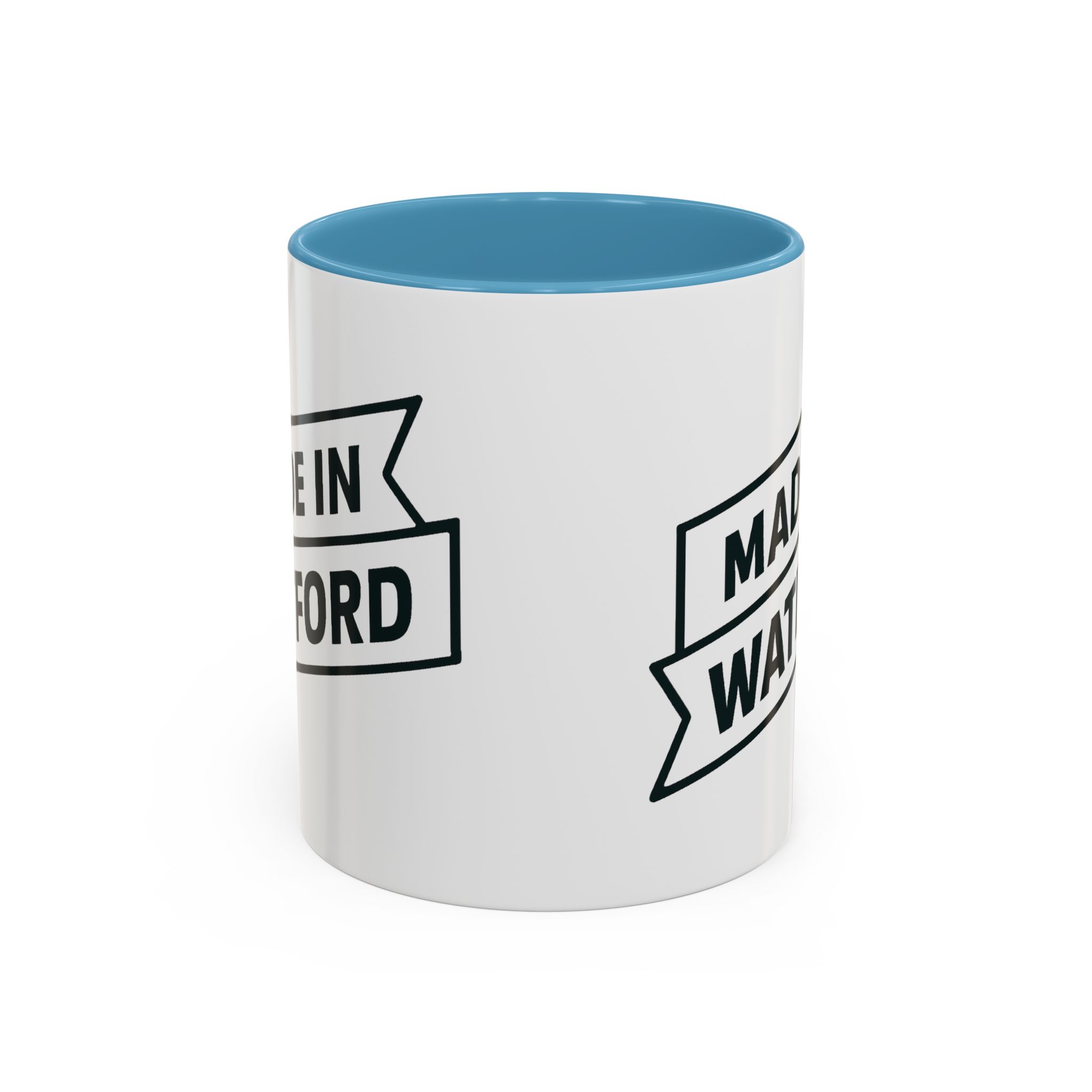 Made In Watford Ribbon - Accent Coffee Mug (11, 15oz) - Image 17