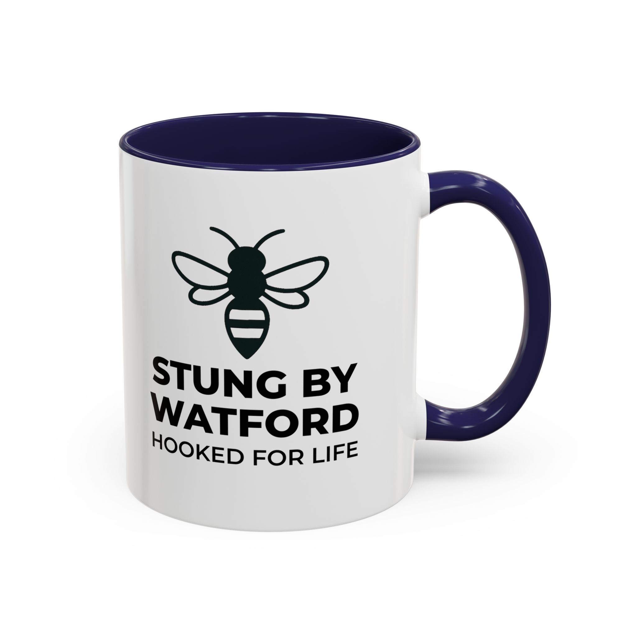 Stung By Watford - Hooked For Life - Accent Coffee Mug (11, 15oz) - Image 6