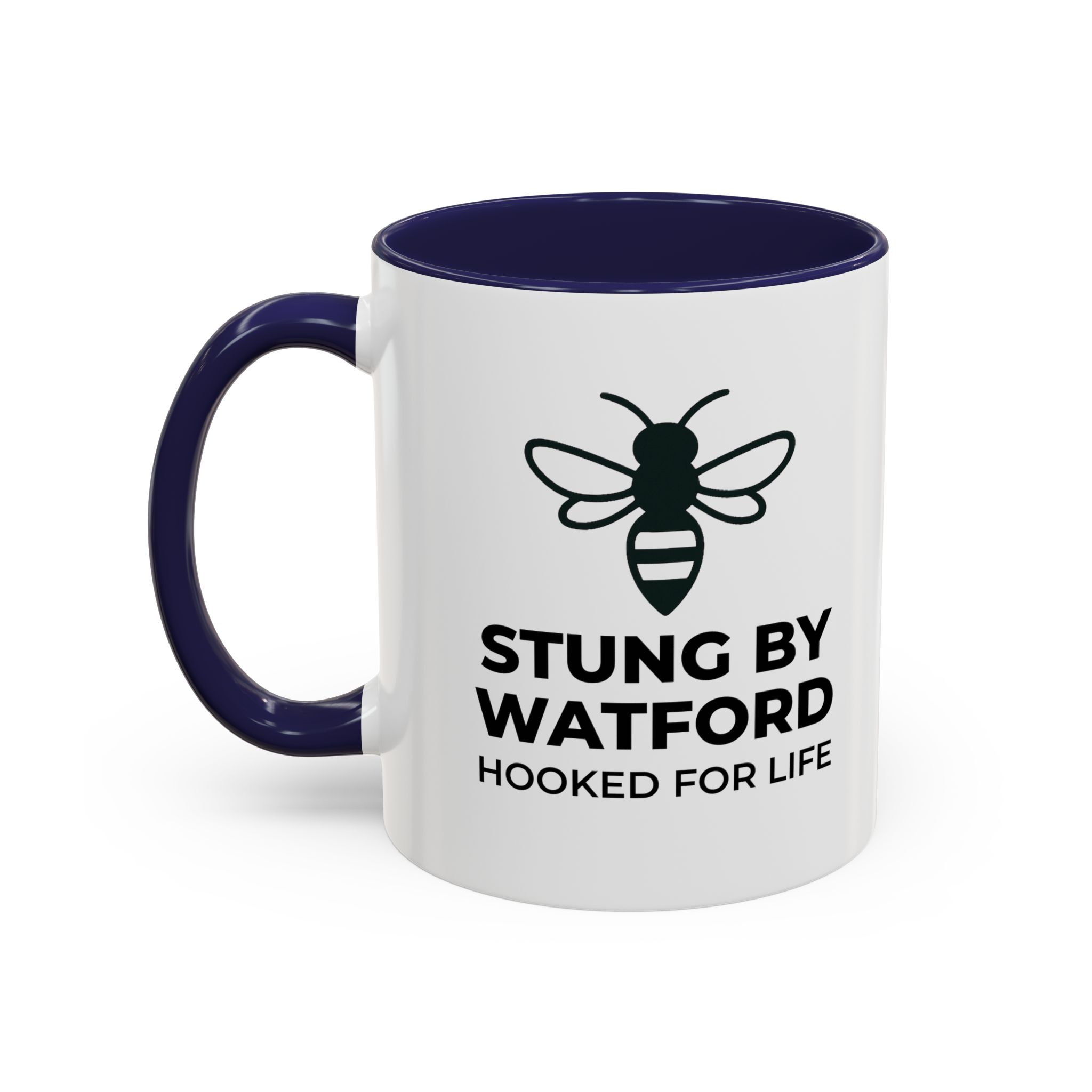 Stung By Watford - Hooked For Life - Accent Coffee Mug (11, 15oz) - Image 7