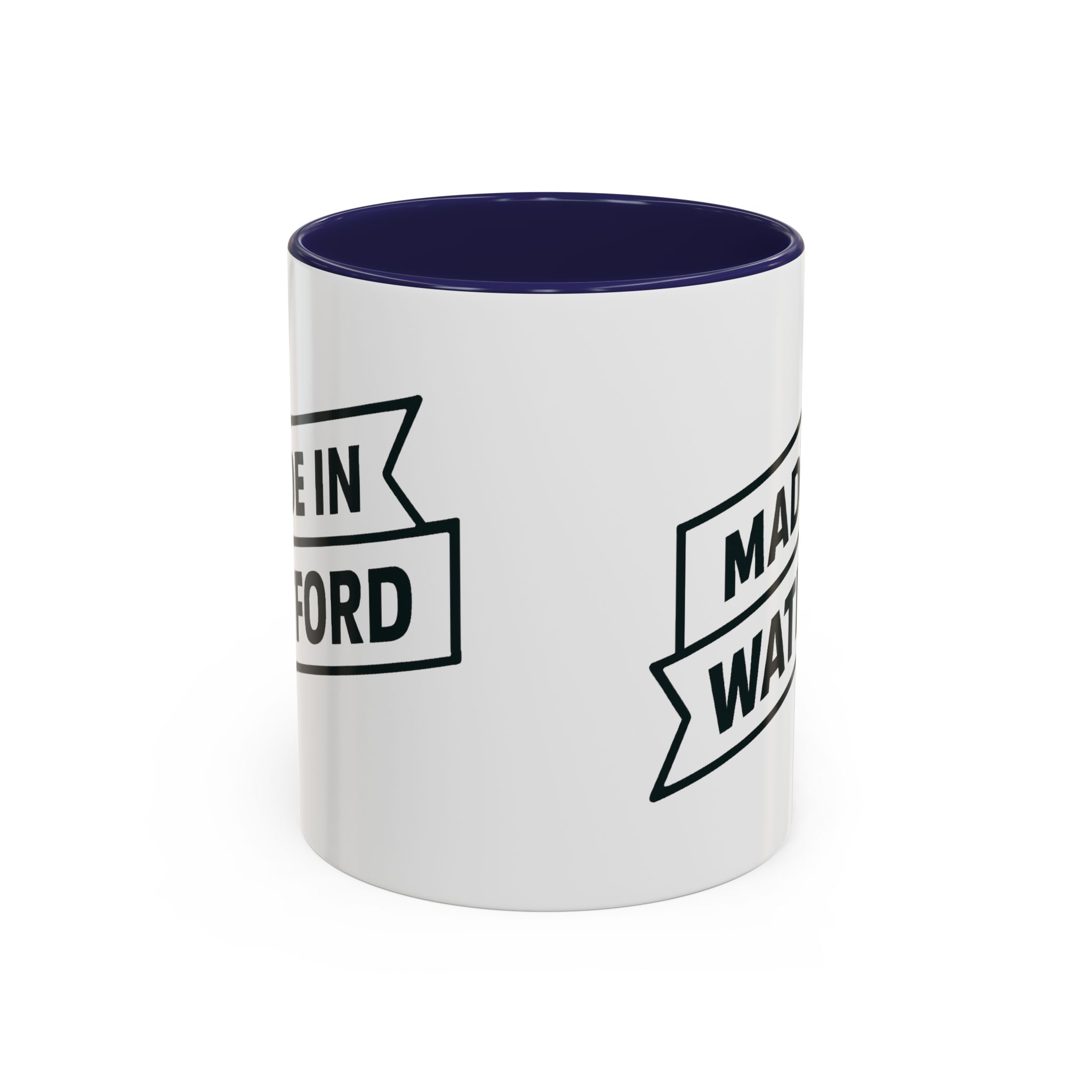 Made In Watford Ribbon - Accent Coffee Mug (11, 15oz) - Image 5