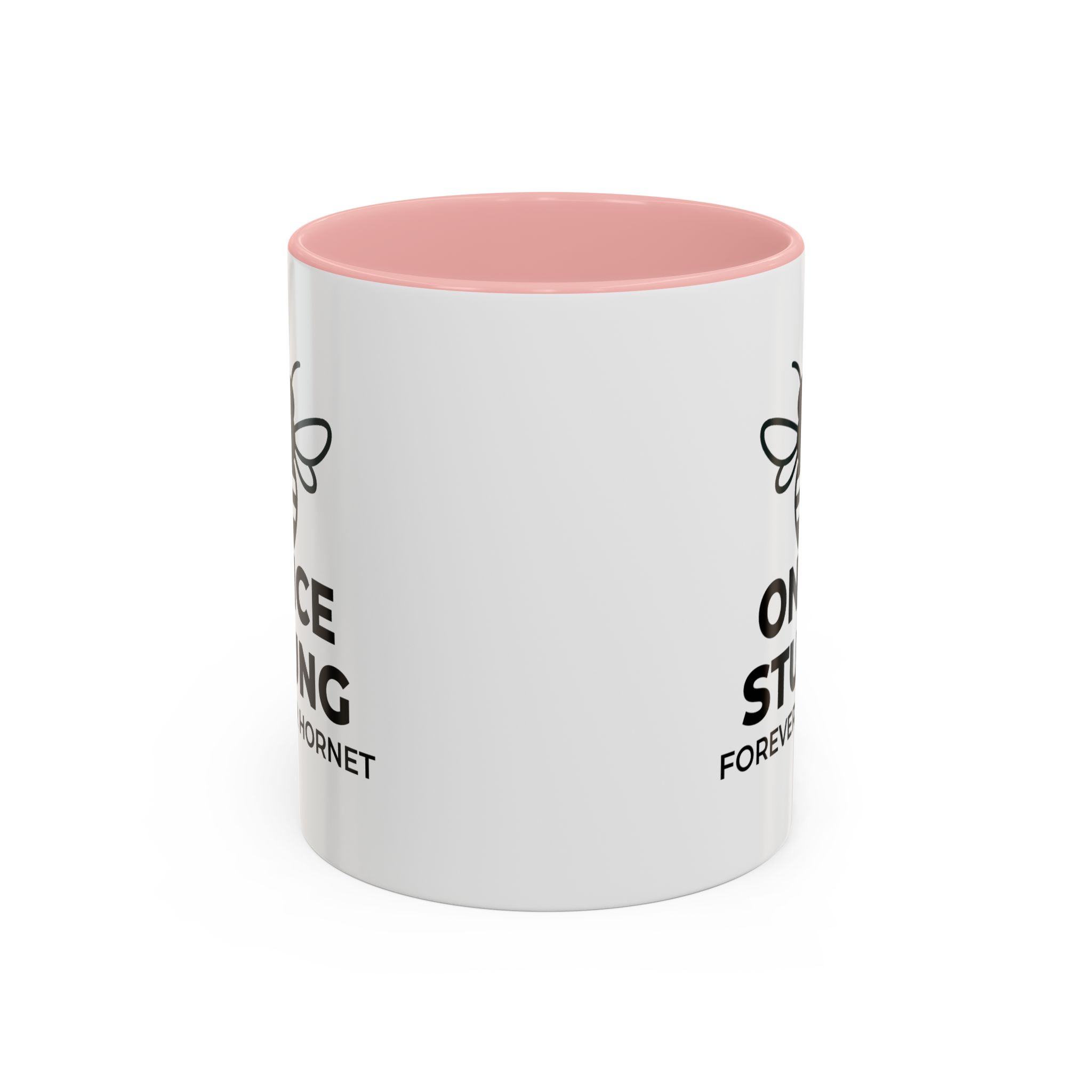 Once Stung Forever Hornet - Accent Coffee Mug (11, 15oz) - Image 9
