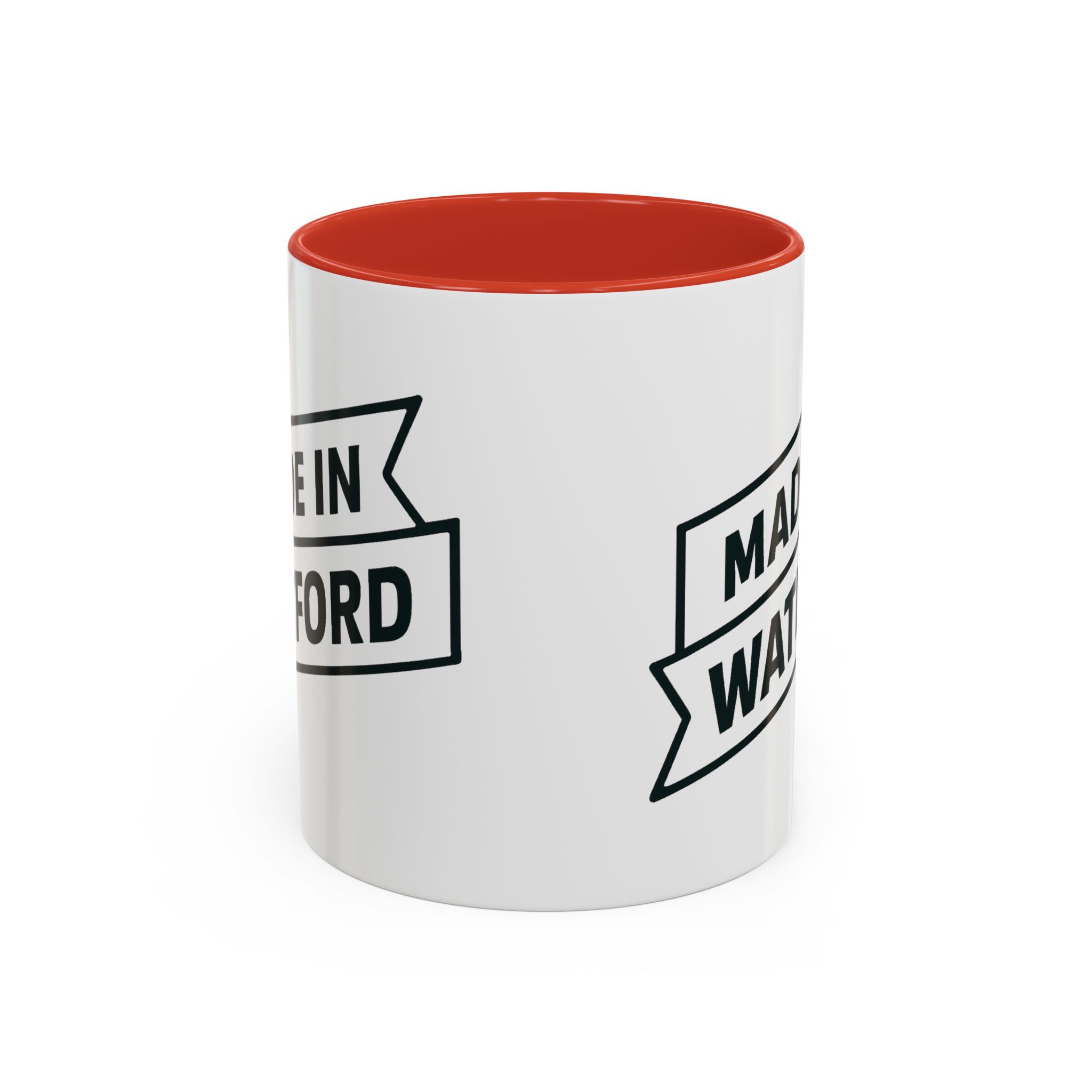 Made In Watford Ribbon - Accent Coffee Mug (11, 15oz) - Image 13