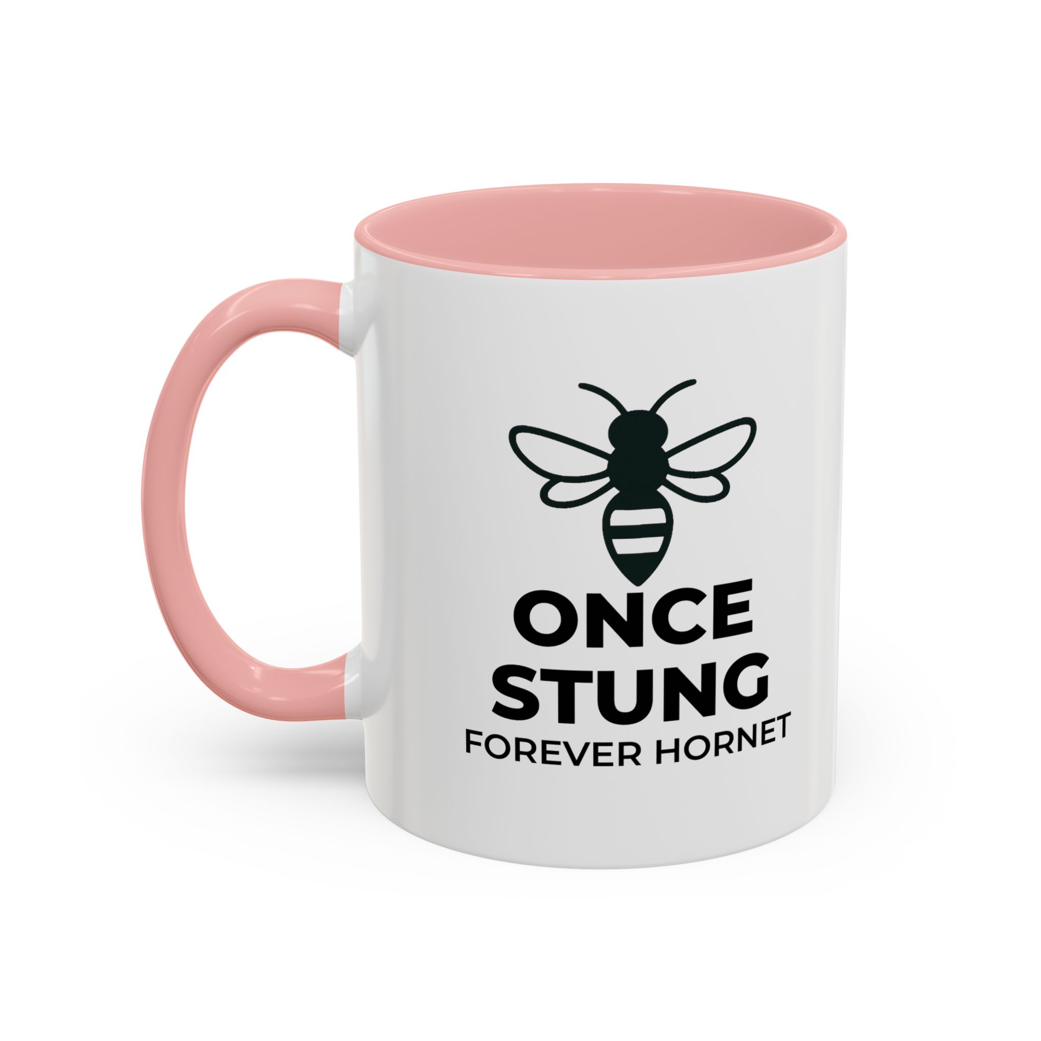 Once Stung Forever Hornet - Accent Coffee Mug (11, 15oz) - Image 11
