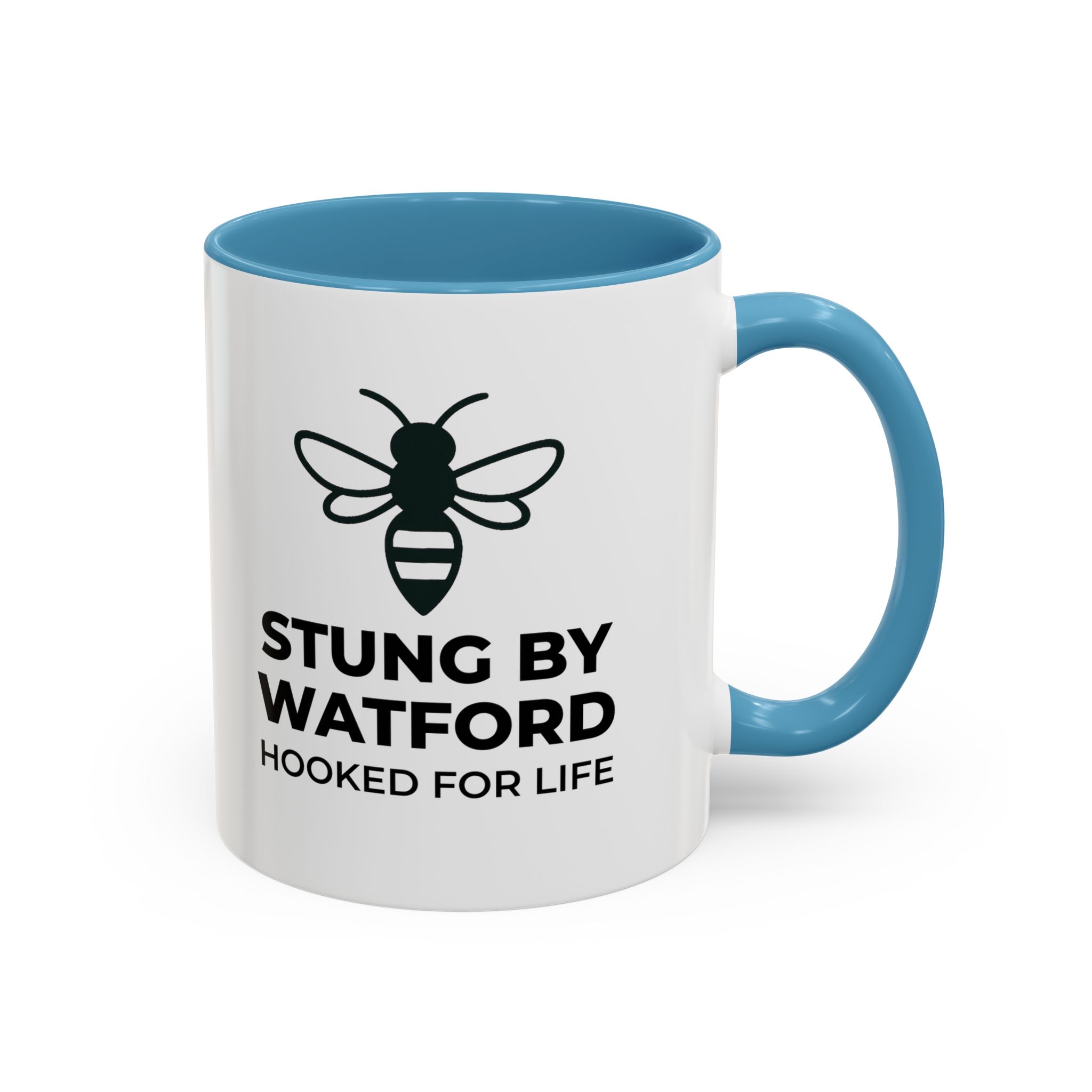 Stung By Watford - Hooked For Life - Accent Coffee Mug (11, 15oz) - Image 18