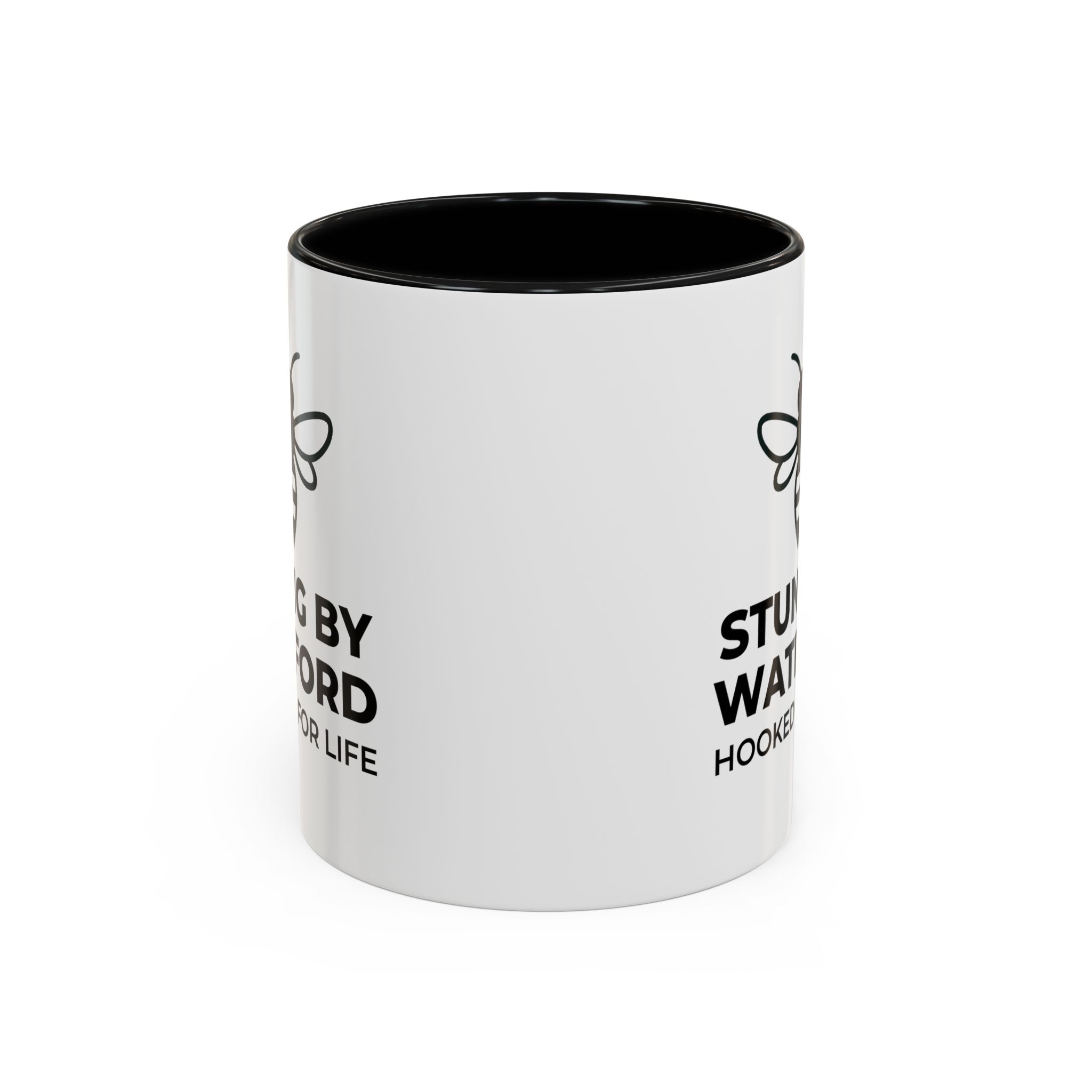 Stung By Watford - Hooked For Life - Accent Coffee Mug (11, 15oz) - Image 2