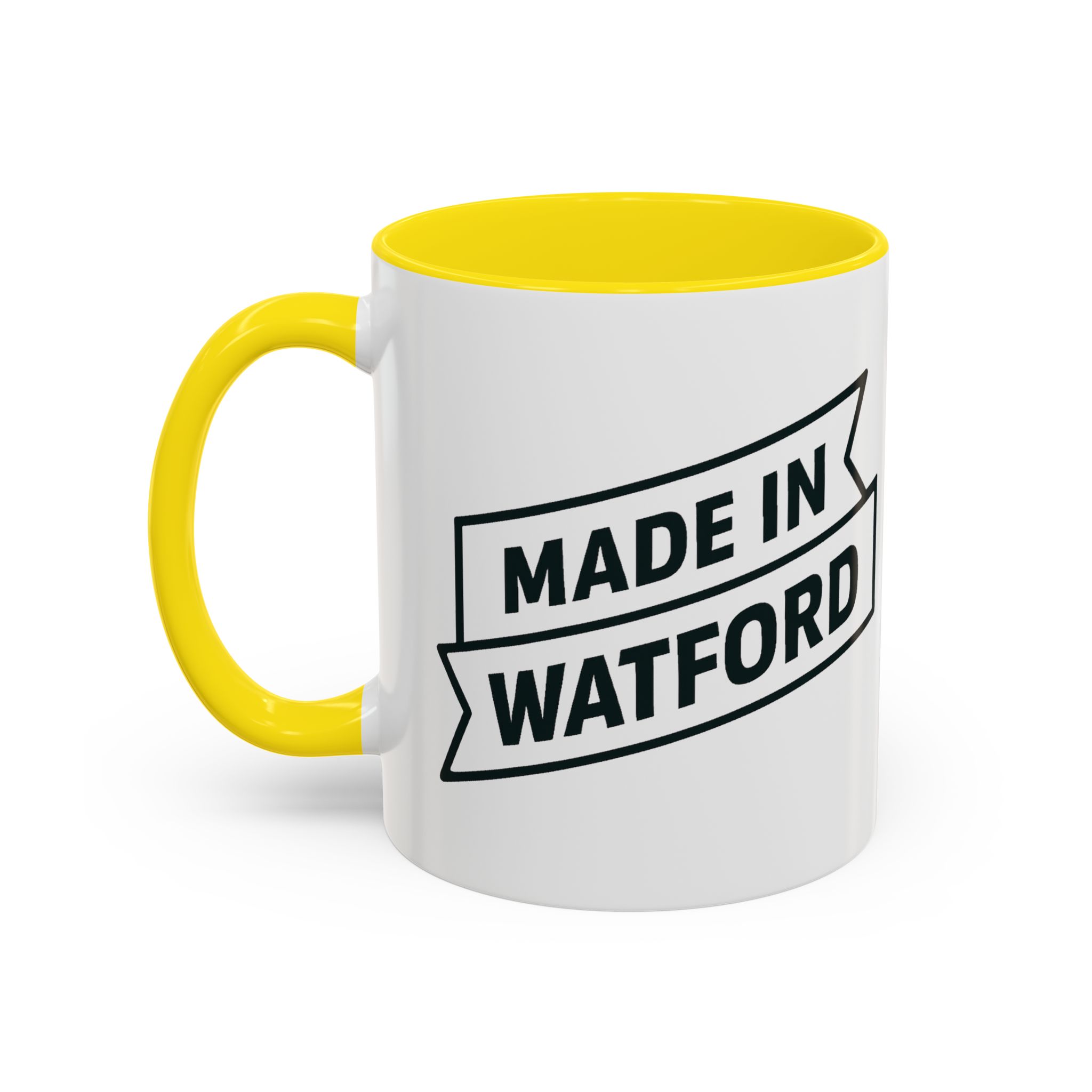 Made In Watford Ribbon - Accent Coffee Mug (11, 15oz) - Image 31