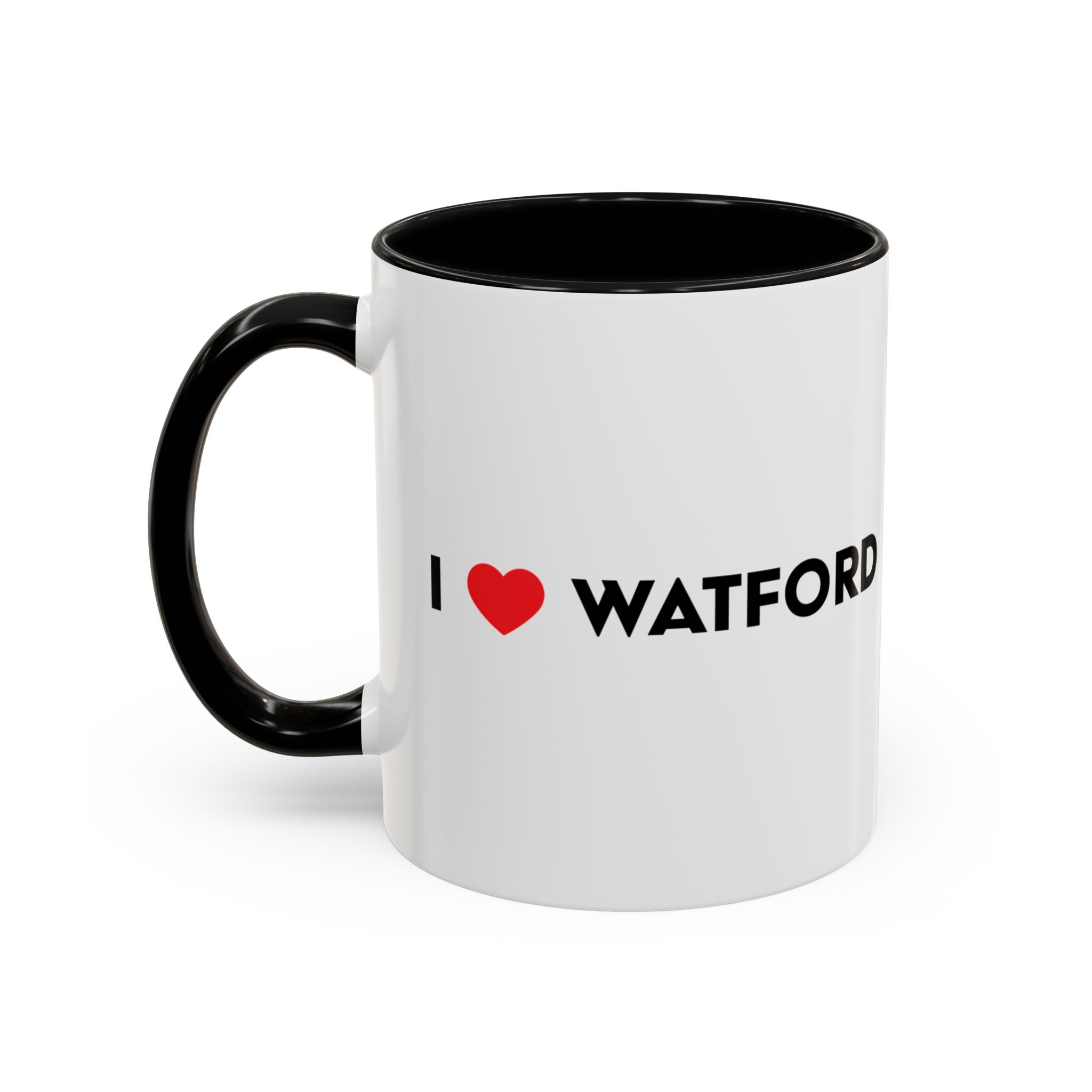 I Love Watford - Accent Coffee Mug (11, 15oz)