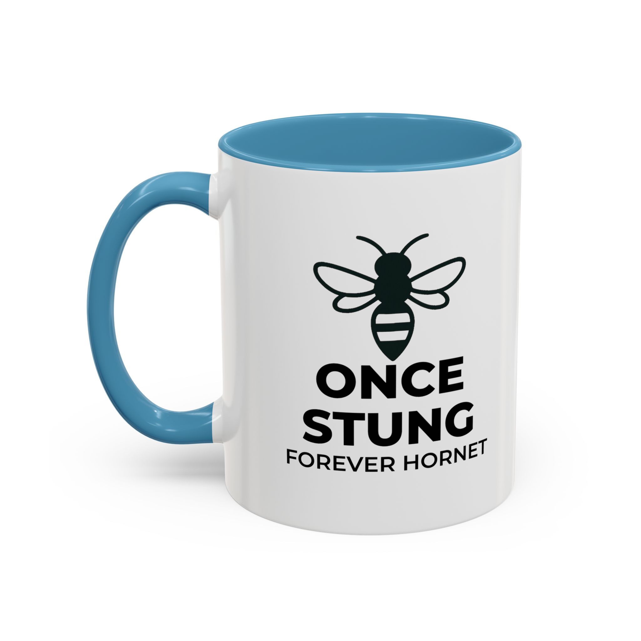 Once Stung Forever Hornet - Accent Coffee Mug (11, 15oz) - Image 19