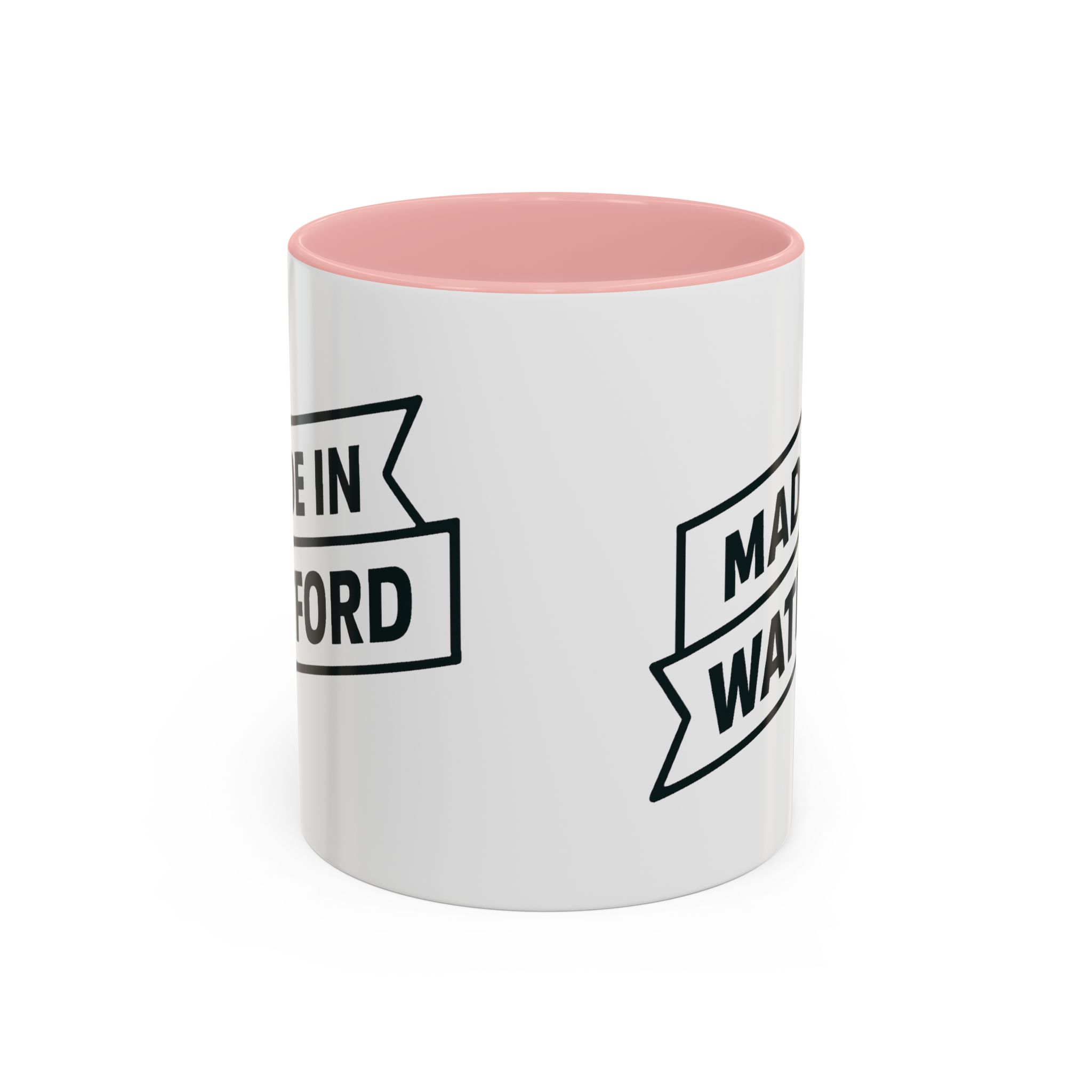 Made In Watford Ribbon - Accent Coffee Mug (11, 15oz) - Image 9