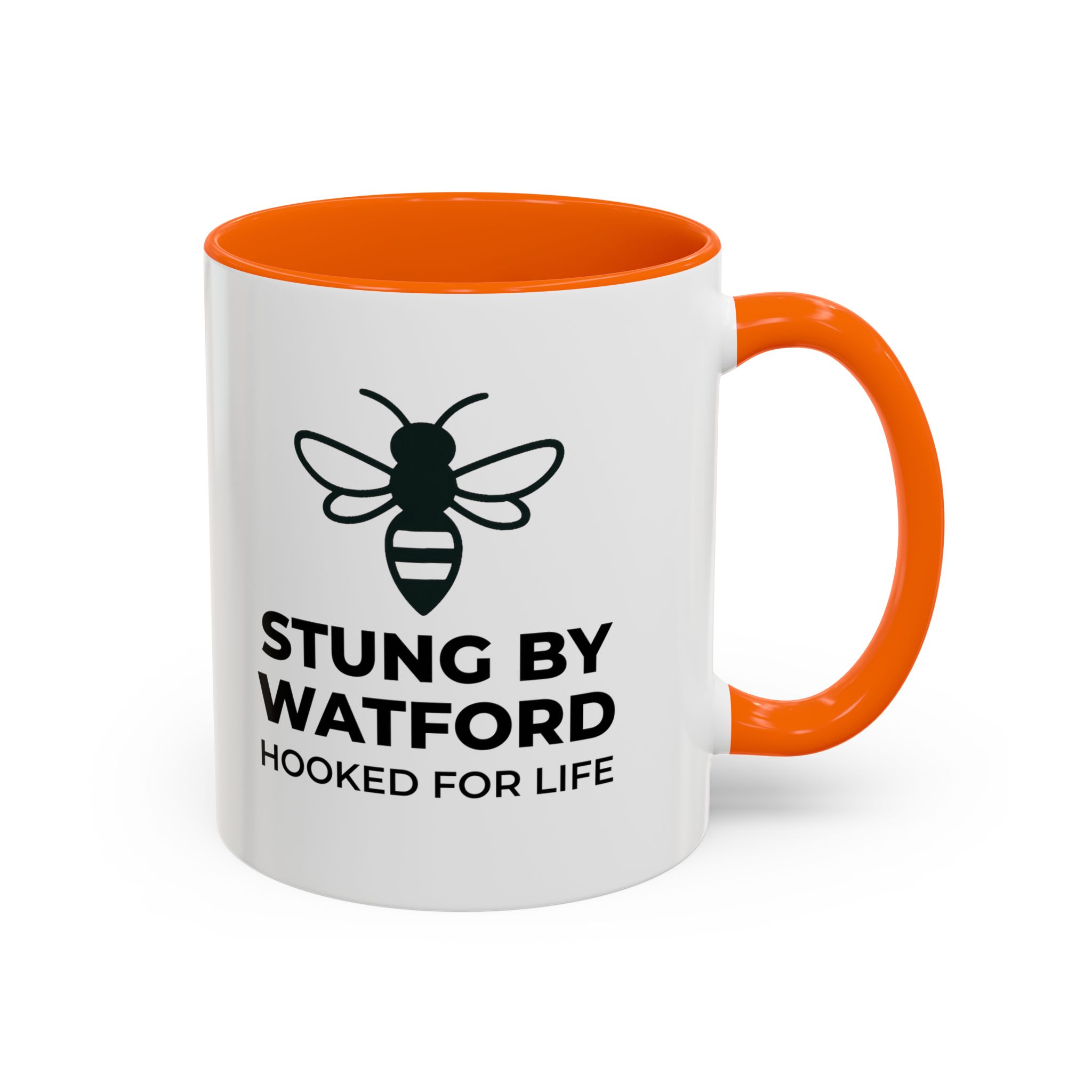 Stung By Watford - Hooked For Life - Accent Coffee Mug (11, 15oz) - Image 22