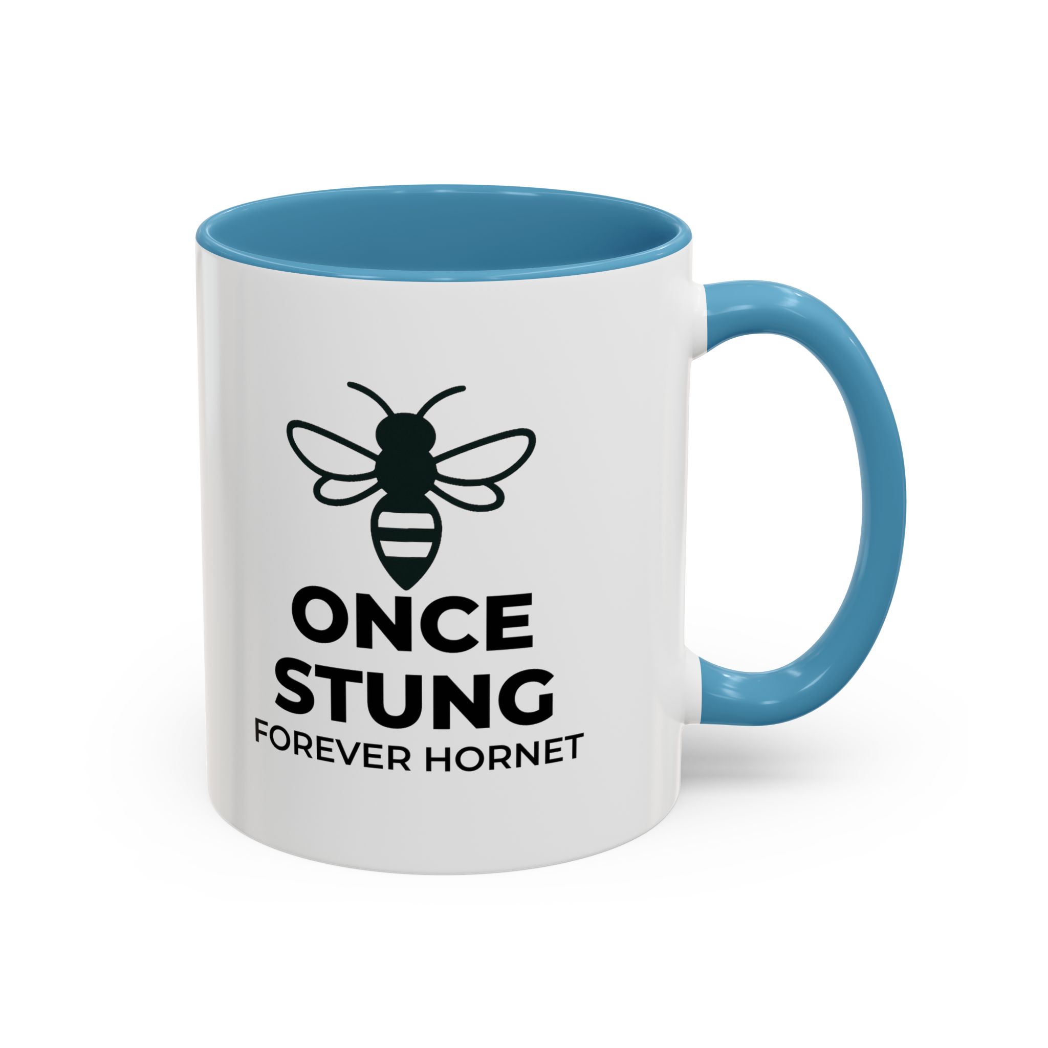 Once Stung Forever Hornet - Accent Coffee Mug (11, 15oz) - Image 18