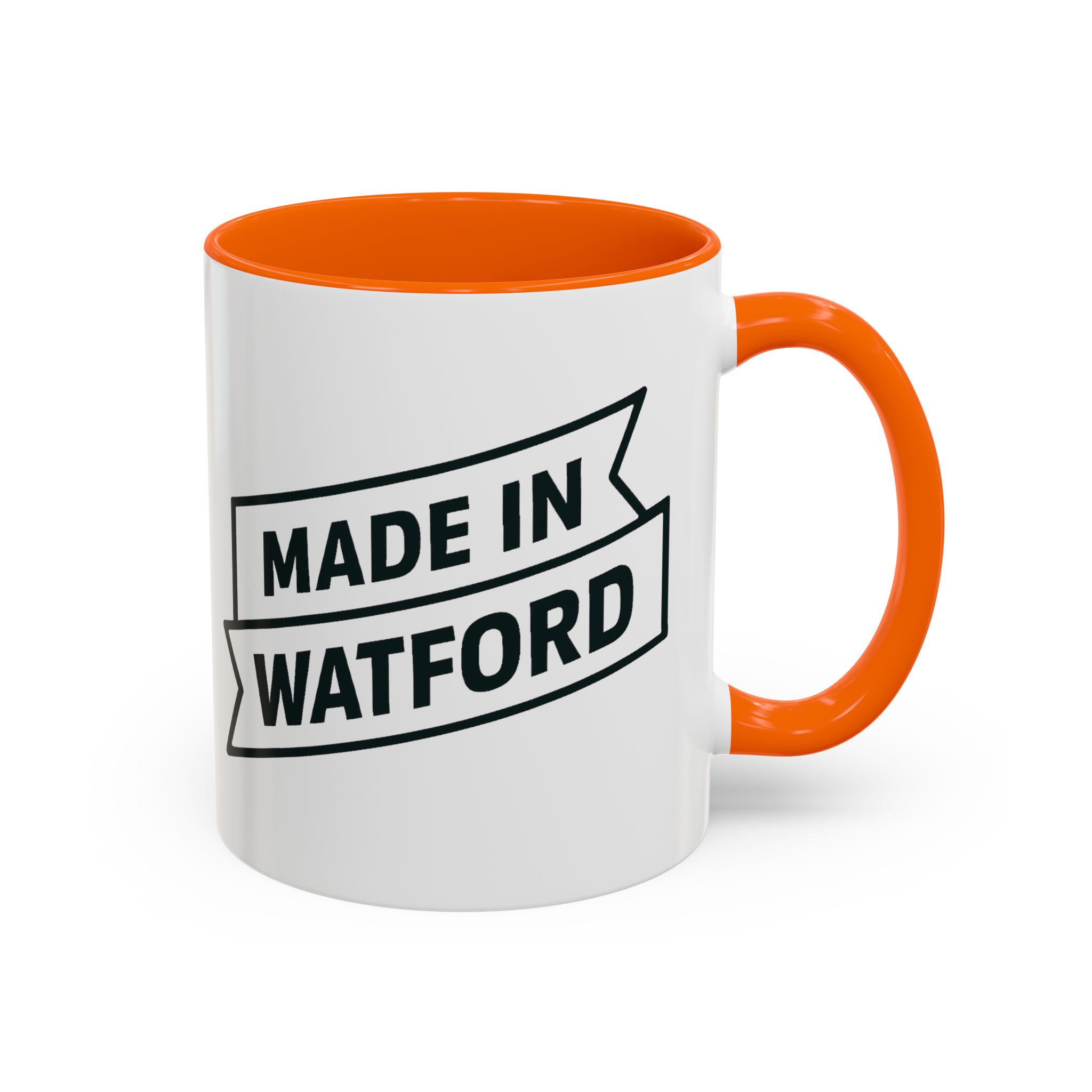 Made In Watford Ribbon - Accent Coffee Mug (11, 15oz) - Image 22