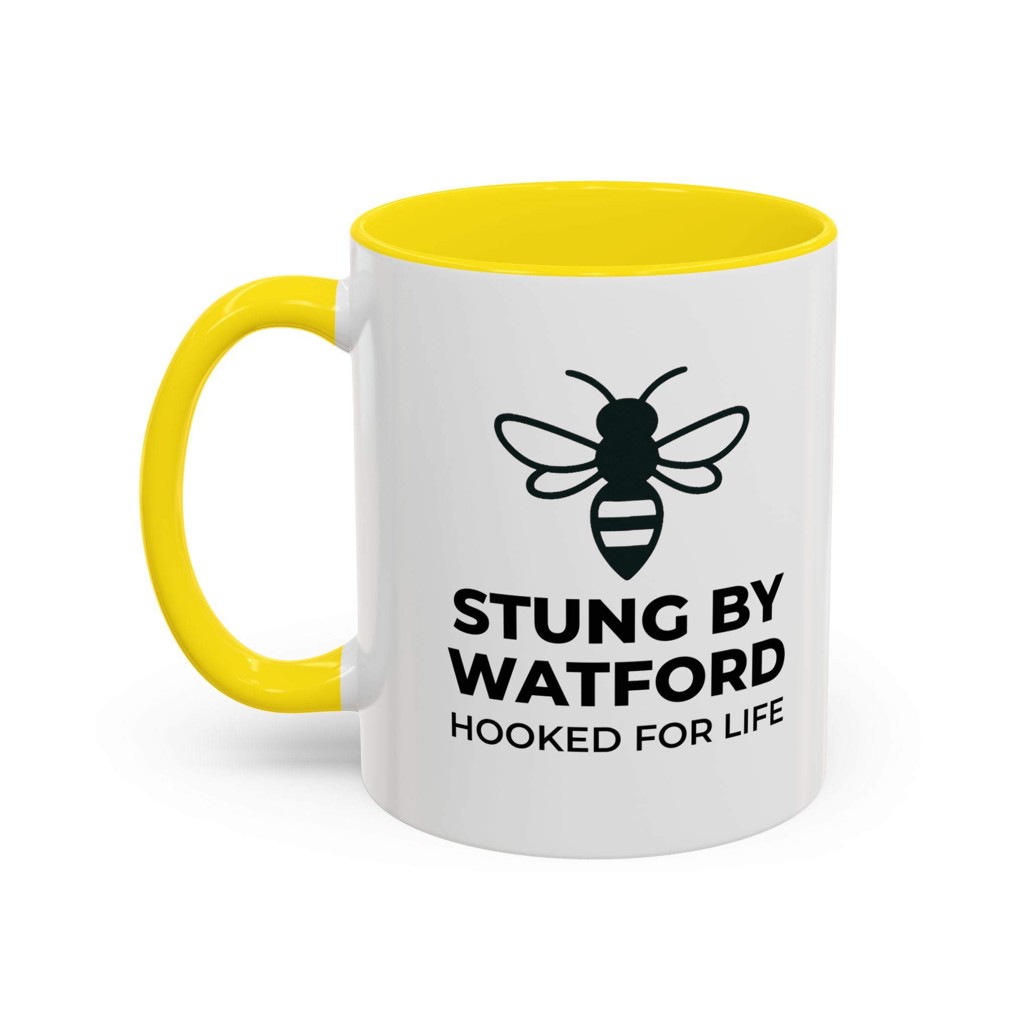 Stung By Watford - Hooked For Life - Accent Coffee Mug (11, 15oz) - Image 31