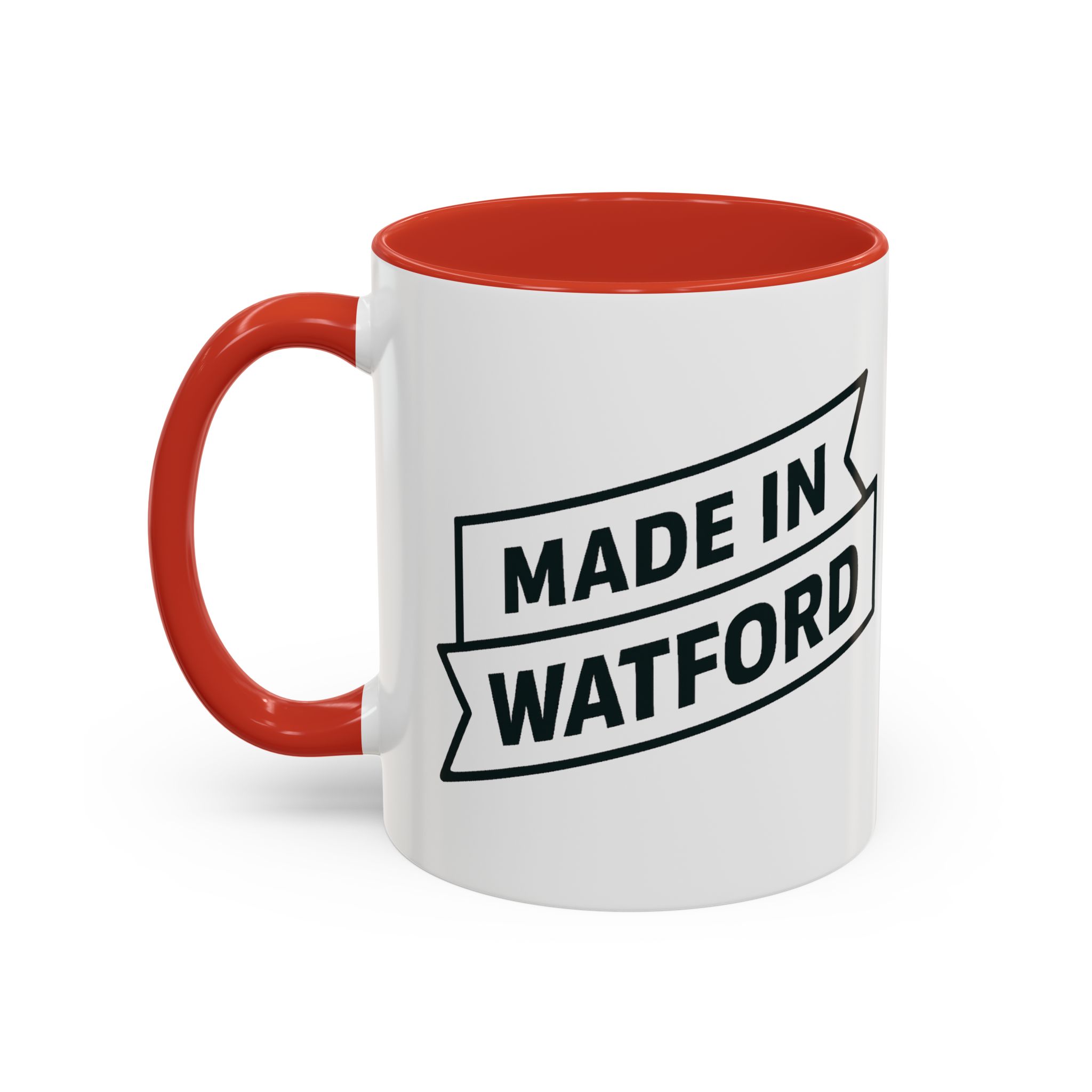 Made In Watford Ribbon - Accent Coffee Mug (11, 15oz) - Image 15