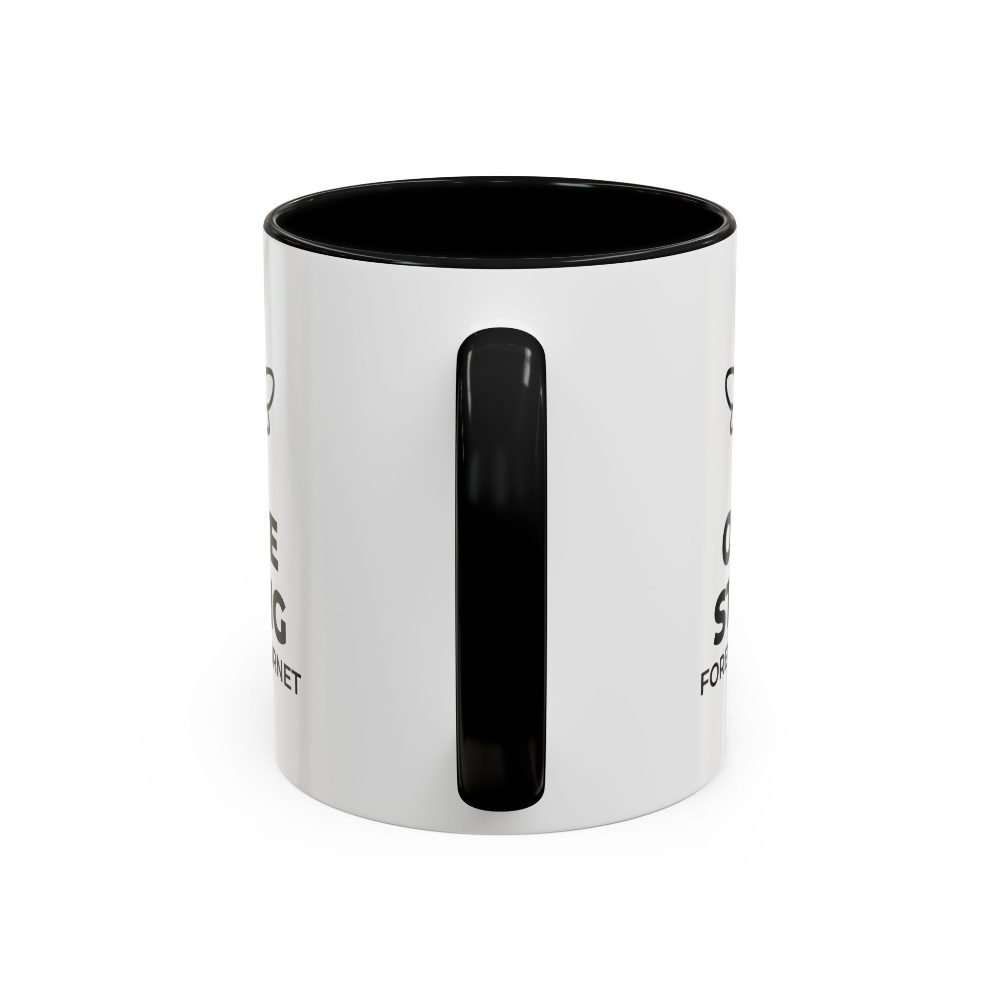 Once Stung Forever Hornet - Accent Coffee Mug (11, 15oz) - Image 4