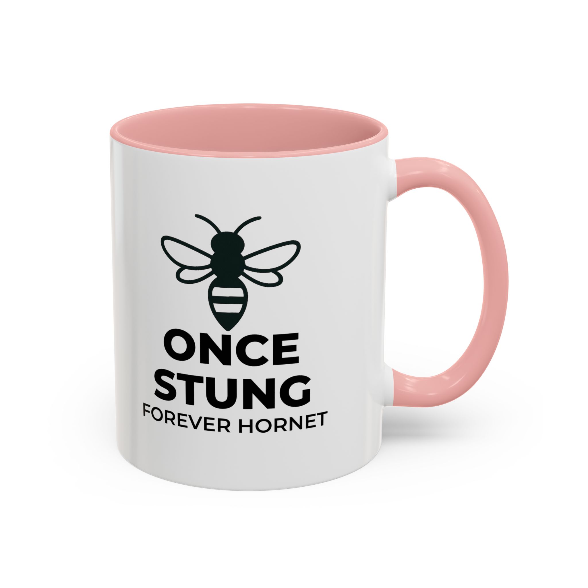 Once Stung Forever Hornet - Accent Coffee Mug (11, 15oz) - Image 10