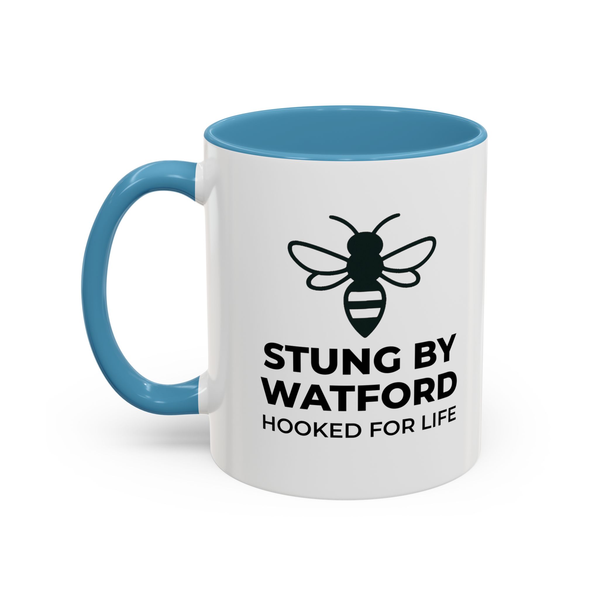 Stung By Watford - Hooked For Life - Accent Coffee Mug (11, 15oz) - Image 19