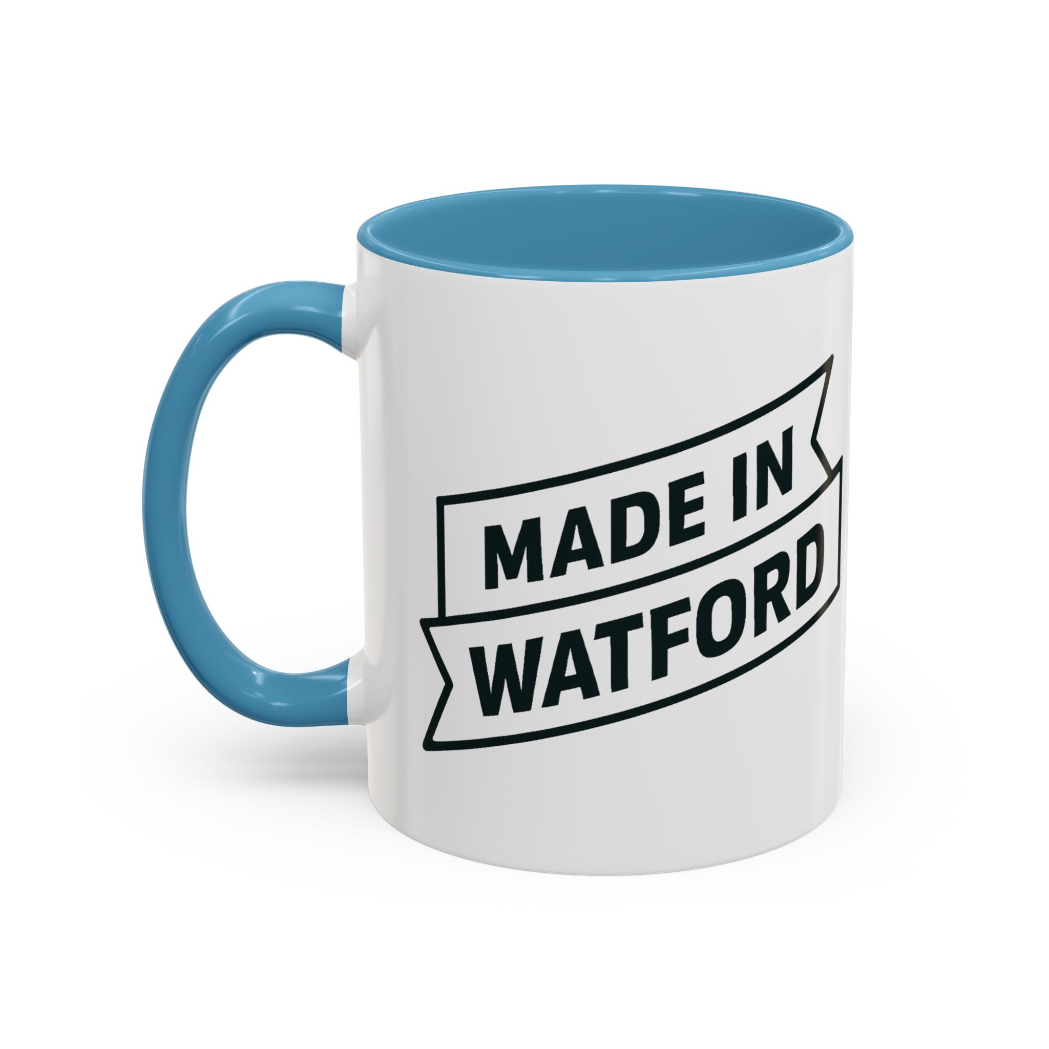 Made In Watford Ribbon - Accent Coffee Mug (11, 15oz) - Image 19