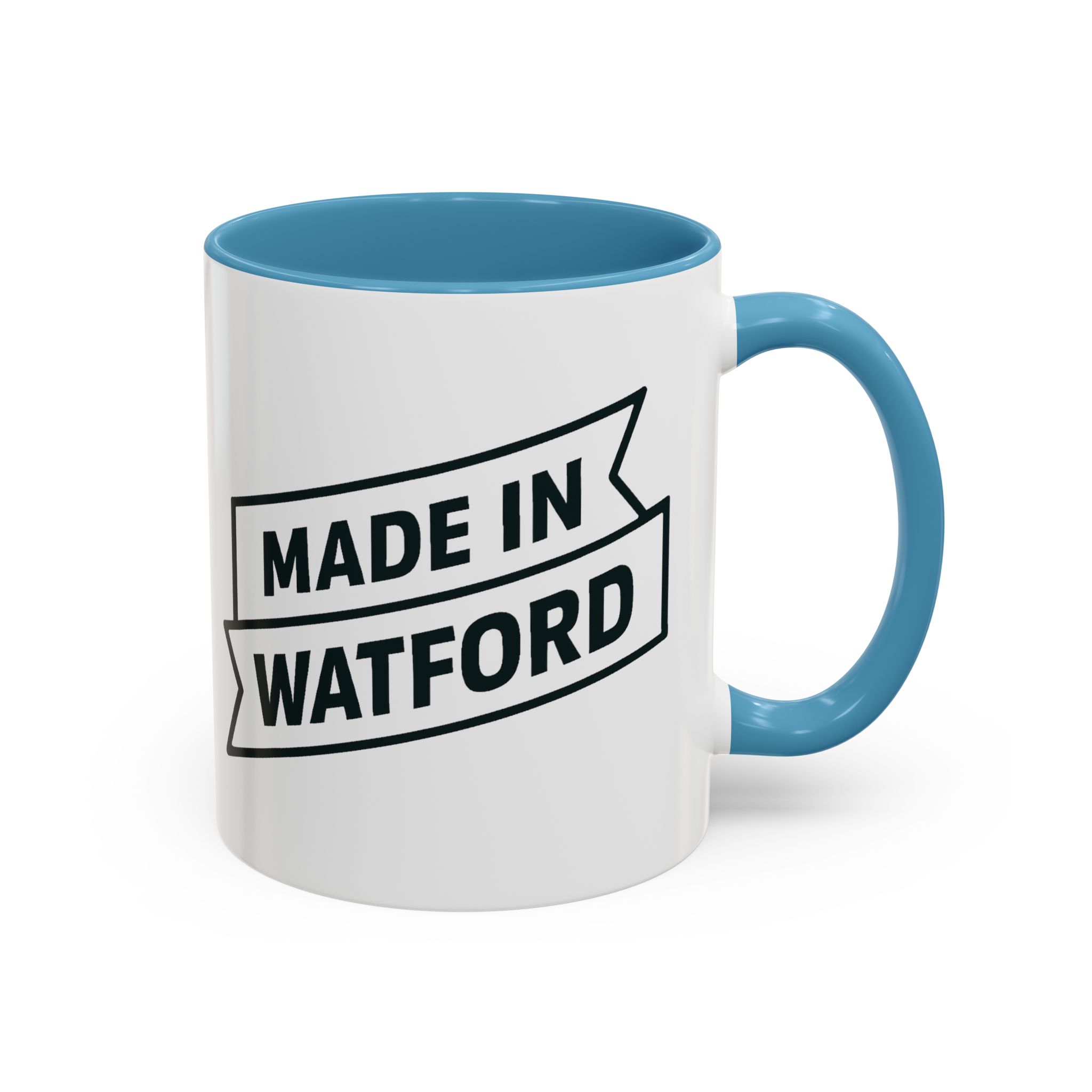 Made In Watford Ribbon - Accent Coffee Mug (11, 15oz) - Image 18